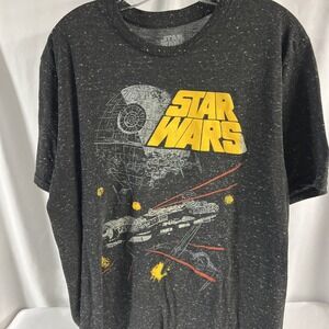 Star Wars Millennium Falcon Death Star All over print  Fifth Sun Men's‎ T Shirt